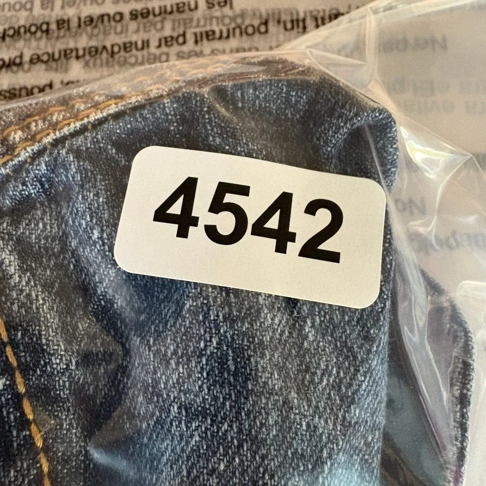 OshKosh Bgosh Kids Size 5 Dark Wash Denim Trucker Jacket Blue Cotton 4542